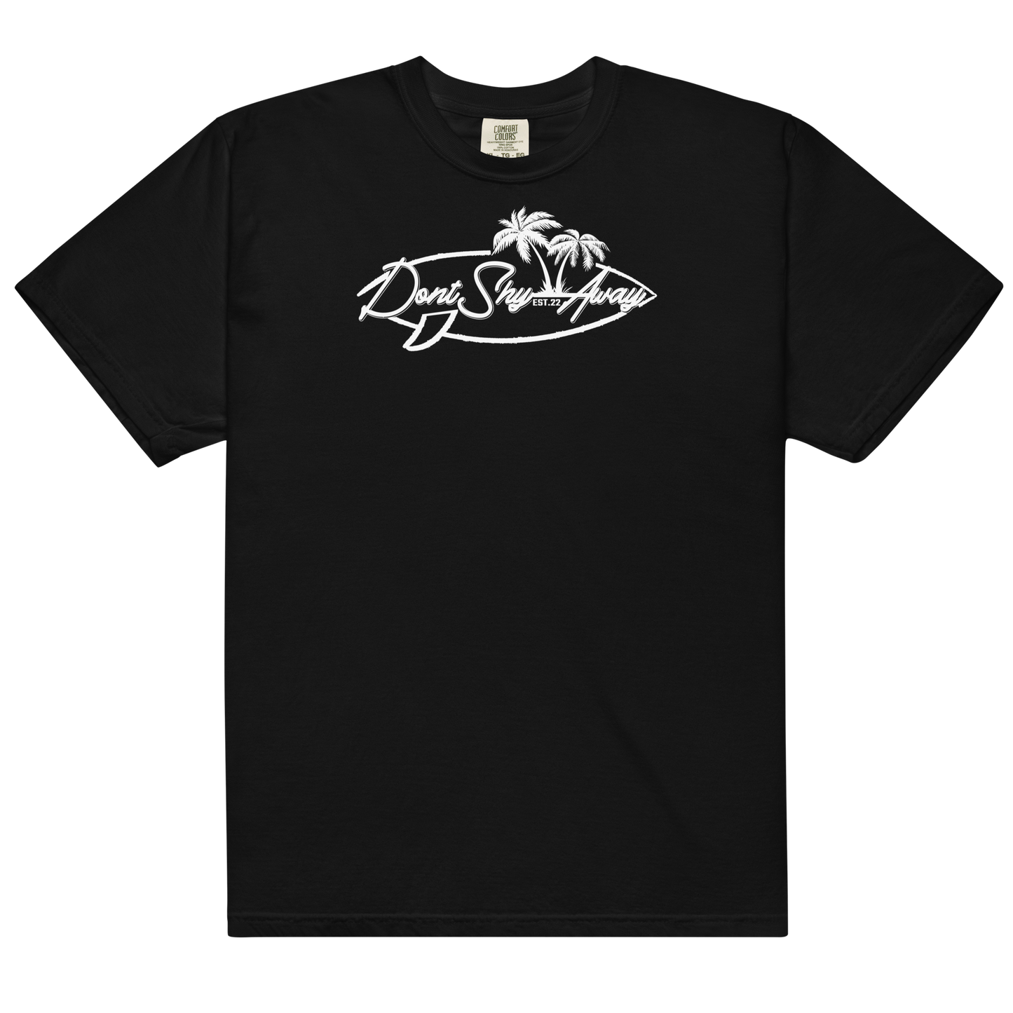 Dsa Surfers heavyweight t-shirt (White Print)