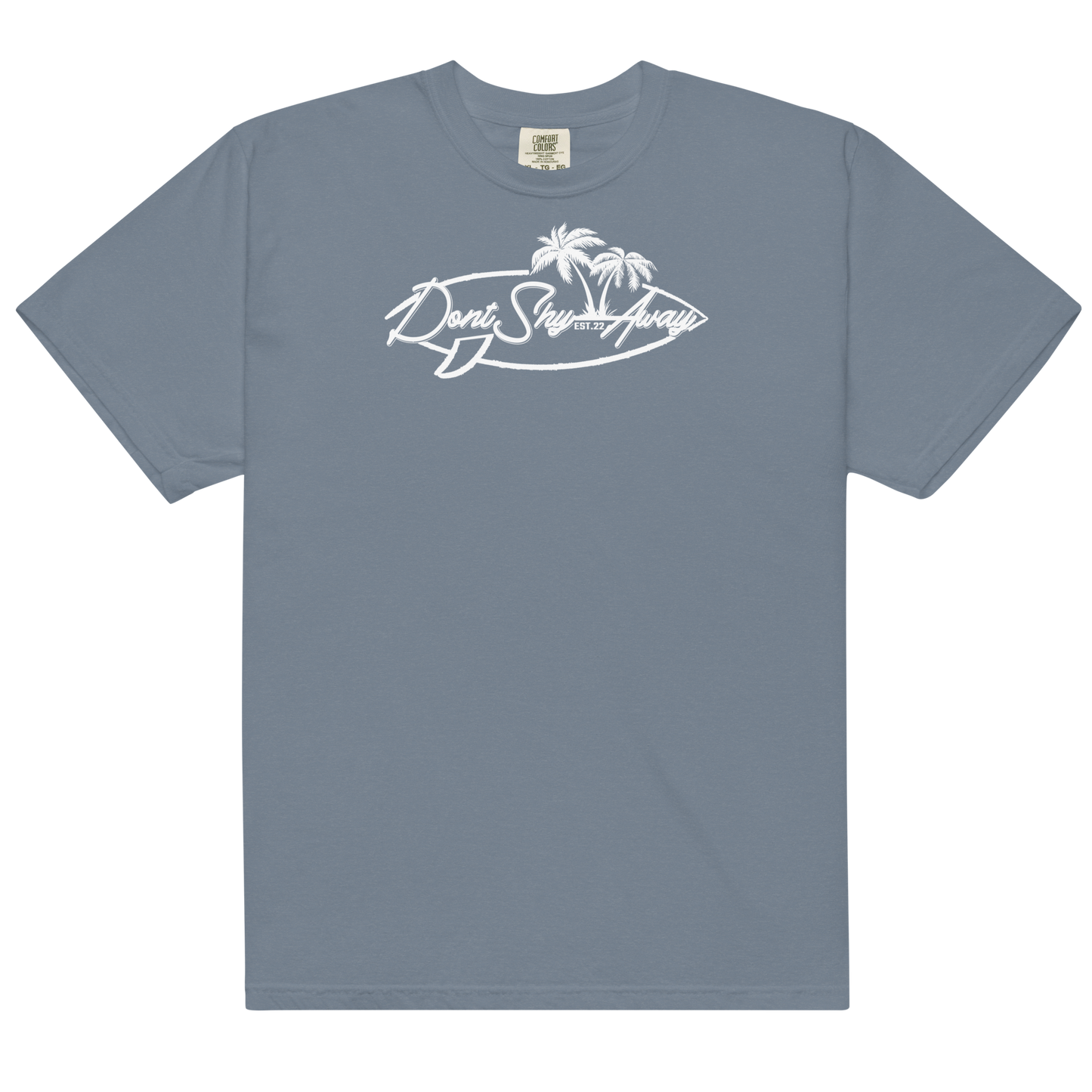 Dsa Surfers heavyweight t-shirt (White Print)